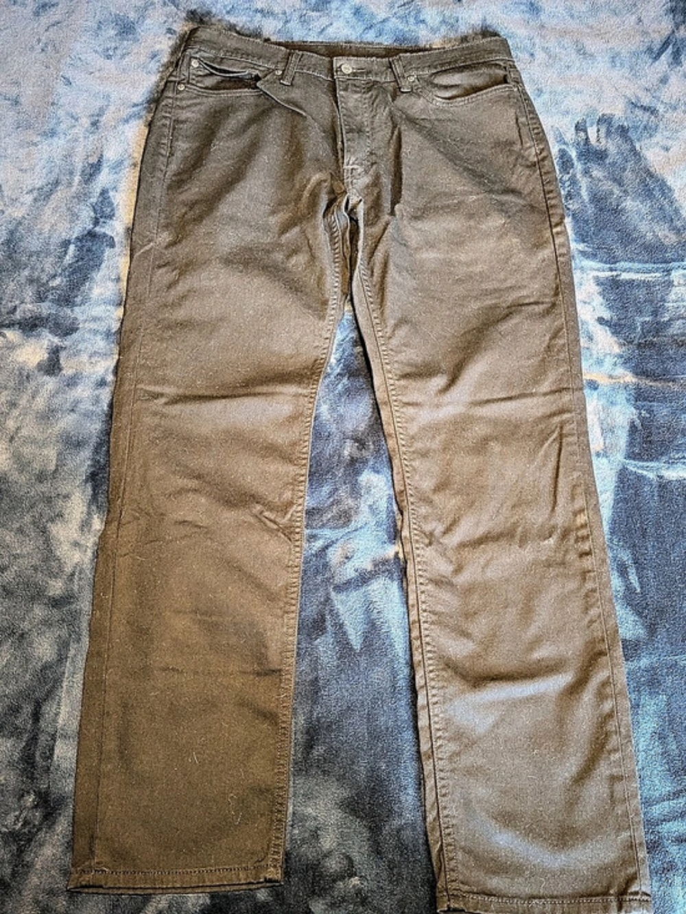 Levi's 541 Athletic Taper Jeans Brown Waist 36 Inseam 34